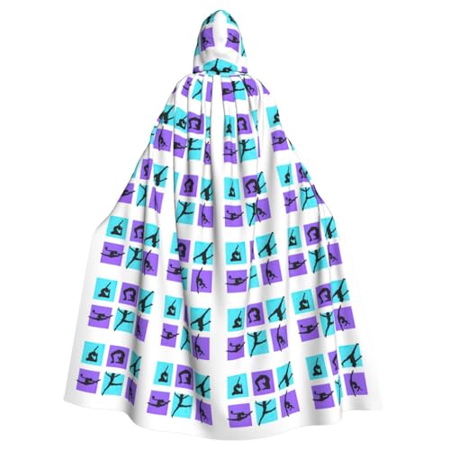 Rich&Rabbit Gymnastik-Spiel-Druck Erwachsene Kapuzenumhang Halloween Weihnachten Umhang Robe Party Cosplay Kostüme Herren Damen Rich&Rabbit Gymnastik-Spiel-Druck Erwachsene Kapuzenumhang Halloween Weihnachten Umhang Robe Party Cosplay Kostüme Herren Damen von Rich&Rabbit