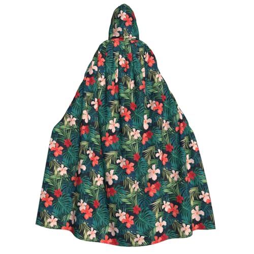 Rich&Rabbit Hawaii-Print Erwachsene Kapuzenumhang Halloween Weihnachten Umhang Robe Party Cosplay Kostüme Rich&Rabbit Hawaii-Print Erwachsene Kapuzenumhang Halloween Weihnachten Umhang Robe Party Cosplay Kostüme von Rich&Rabbit