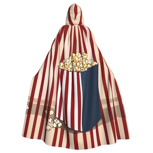 Rich&Rabbit Kapuzenumhang mit Popcorn-Druck, für Erwachsene, Halloween, Weihnachten, Umhang, Robe, Party, Cosplay-Kostüme Rich&Rabbit Kapuzenumhang mit Popcorn-Druck, für Erwachsene, Halloween, Weihnachten, Umhang, Robe, Party, Cosplay-Kostüme von Rich&Rabbit
