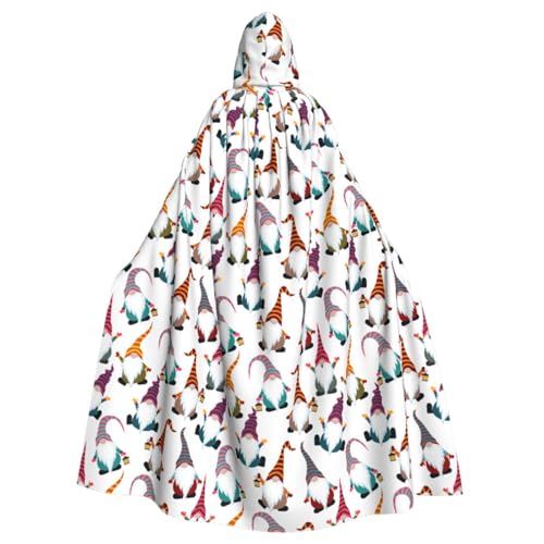 Rich&Rabbit Lustiger Weihnachtsumhang mit Zwergen-Druck, Erwachsene, Kapuzenumhang, Halloween, Weihnachten, Robe, Party, Cosplay-Kostüme Rich&Rabbit Lustiger Weihnachtsumhang mit Zwergen-Druck, Erwachsene, Kapuzenumhang, Halloween, Weihnachten, Robe, Party, Cosplay-Kostüme von Rich&Rabbit