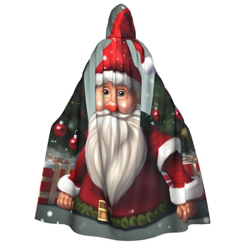 Rich&Rabbit Traditioneller Weihnachtswichtel-Druck für Erwachsene, Kapuzenumhang, Halloween, Weihnachten, Umhang, Party, Cosplay-Kostüme Rich&Rabbit Traditioneller Weihnachtswichtel-Druck für Erwachsene, Kapuzenumhang, Halloween, Weihnachten, Umhang, Party, Cosplay-Kostüme von Rich&Rabbit