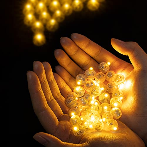 Richaa 100 Stück LED Ballons Lichter Mini LED Licht Warmweiß Beleuchtung für Papierlaternen Hochzeit Party Blumen Balloon Lights Halloween Weihnachten Geburtstag Klub Dekor Richaa 100 Stück LED Ballons Lichter Mini LED Licht Warmweiß Beleuchtung für Papierlaternen Hochzeit Party Blumen Balloon Lights Halloween Weihnachten Geburtstag Klub Dekor von Richaa