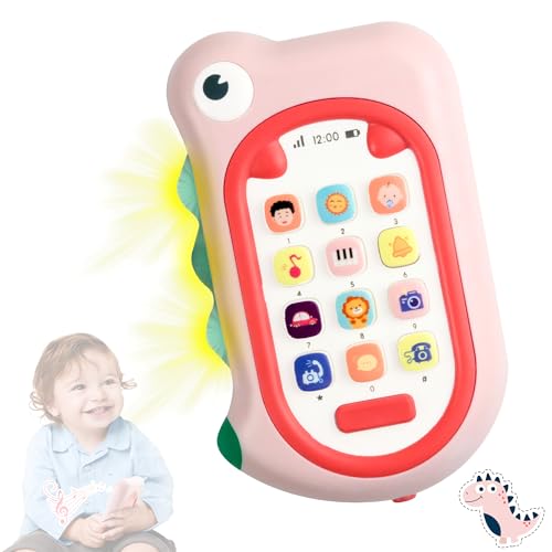 Richgv Babyhandy,123 Smartphone Baby Telefon Musikspielzeug Baby Spielzeug ab 1 Jahr von Richgv