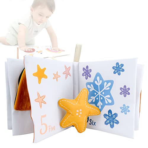 Richgv Stoffbuch Interaktives 3D-Sensorikbuch für Babys. Lernspielzeug für Neugeborene.Baby-Plüschtiere. Spielzeug für Reisekinderwagen für Jungen Mädchen 0-24 Monate Richgv Stoffbuch Interaktives 3D-Sensorikbuch für Babys. Lernspielzeug für Neugeborene.Baby-Plüschtiere. Spielzeug für Reisekinderwagen für Jungen Mädchen 0-24 Monate von Richgv