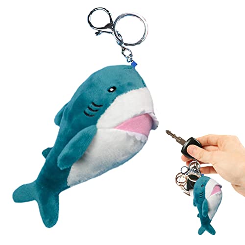 Richolyn Schlüsselanhänger aus Plüsch Hai | Spielzeug mit niedlichen Tieren, Haifisch-Plüsch, gefüllt, spielt Geschenke von Hai für Strü pfe von Richolyn