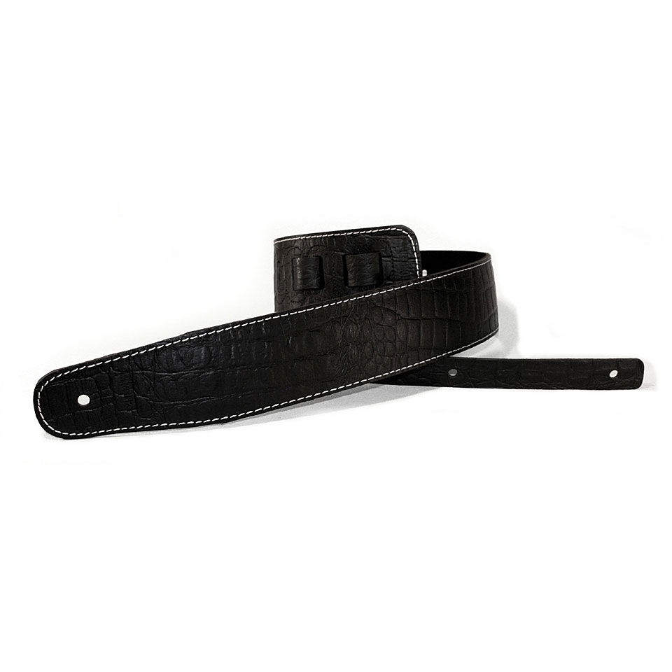 Richter Luxury Cayman Black Gitarrengurt Richter Luxury Cayman Black Gitarrengurt von Richter