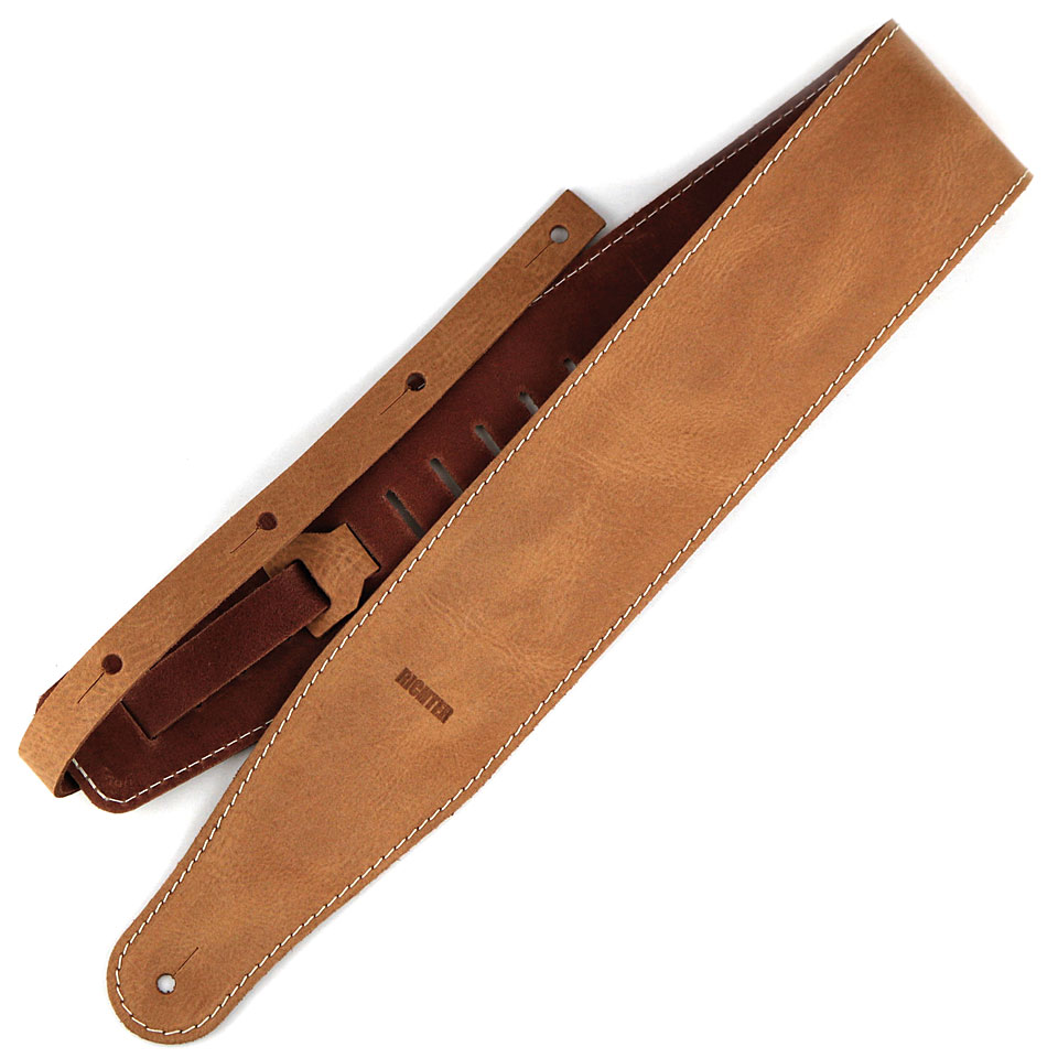 Richter Raw III Contour Waxy Suede Natural Gitarrengurt Richter Raw III Contour Waxy Suede Natural Gitarrengurt von Richter