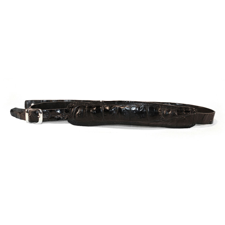 Richter Slim Deluxe Croco Black Gitarrengurt Richter Slim Deluxe Croco Black Gitarrengurt von Richter