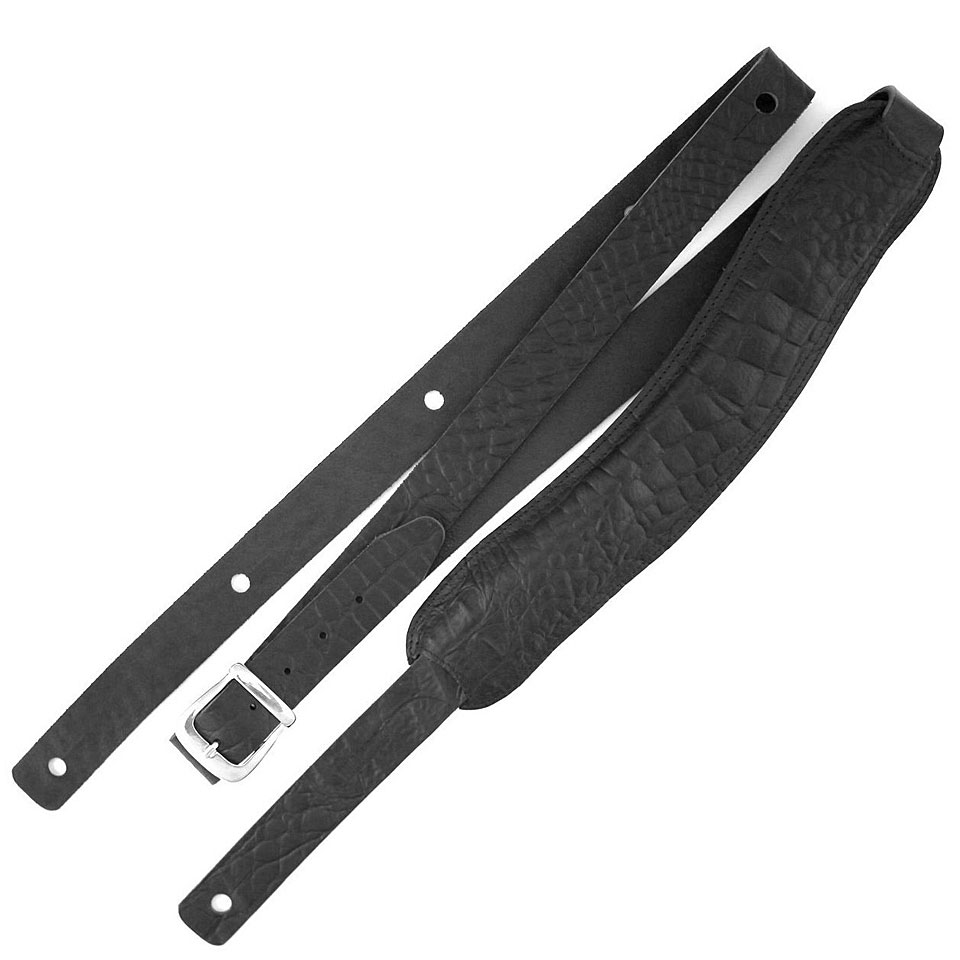 Richter Slim Deluxe XL Cayman Black #1031 Gitarrengurt Richter Slim Deluxe XL Cayman Black #1031 Gitarrengurt von Richter