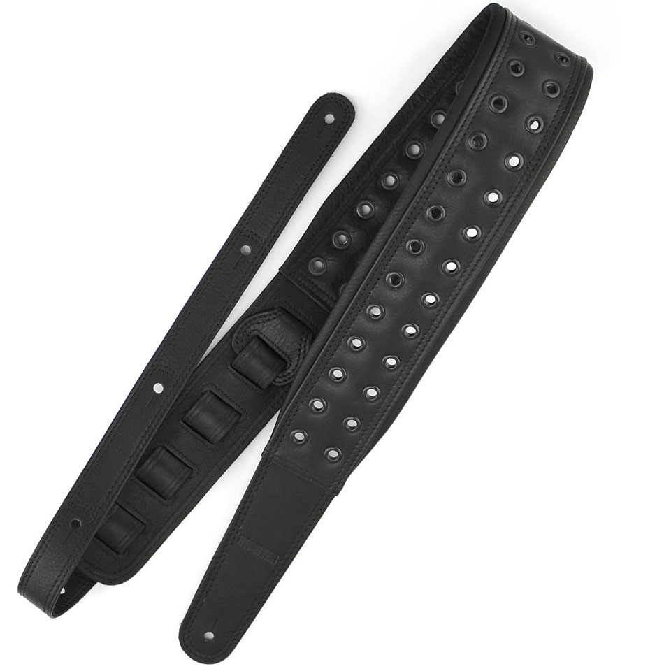 Richter Springbreak I Grommet Black / Black #1485 Gitarrengurt Richter Springbreak I Grommet Black / Black #1485 Gitarrengurt von Richter