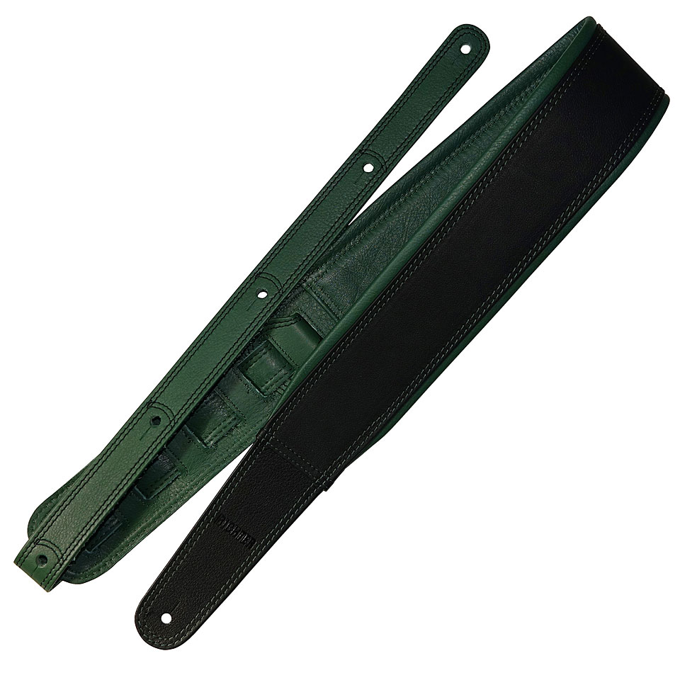 Richter Springbreak I Nappa Black / Olive #1711 Gitarrengurt Richter Springbreak I Nappa Black / Olive #1711 Gitarrengurt von Richter