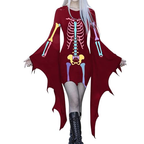 Halloween-Kleid für Damen, Gothic, Übergröße, Gothic-Kleid, Mittelalterliches Damenkleid, schulterfrei, elegantes Kleid für Zeremonie, ausgestellte Ärmel, Maxikleider, Vintage-Kostüm, für Halloween Halloween-Kleid für Damen, Gothic, Übergröße, Gothic-Kleid, Mittelalterliches Damenkleid, schulterfrei, elegantes Kleid für Zeremonie, ausgestellte Ärmel, Maxikleider, Vintage-Kostüm, für Halloween von Richymfa