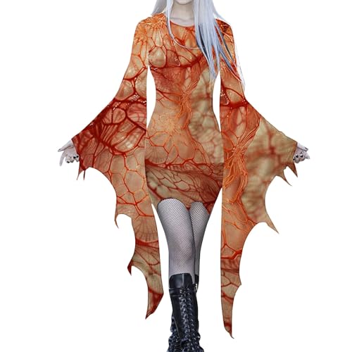 Richymfa Elegantes Gothic-Kleid für Damen, Gothic-Kleid, Mittelalterliches Gothic-Kleid mit Schnürung, Vintage-Hochzeitskleid, ausgestellte Ärmel, Spitze, irische Kleider für Halloween, Karneval Richymfa Elegantes Gothic-Kleid für Damen, Gothic-Kleid, Mittelalterliches Gothic-Kleid mit Schnürung, Vintage-Hochzeitskleid, ausgestellte Ärmel, Spitze, irische Kleider für Halloween, Karneval von Richymfa