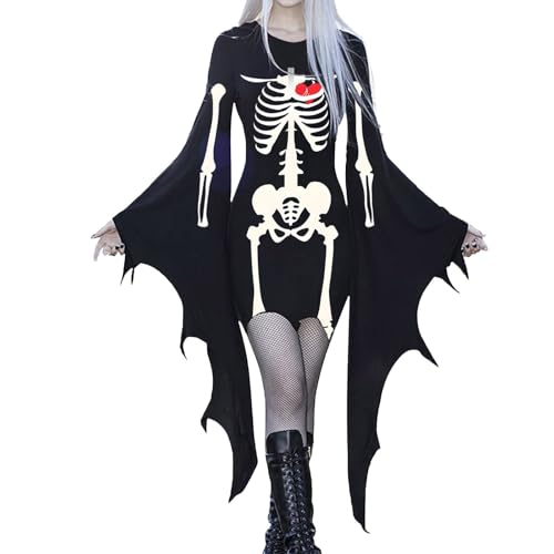 Richymfa Gothic Damen Halloween Karneval Vintage Mittelalterliches Kleid Damen mit freien Schultern Übergrößen Kleid Zeremonie Ärmel Spitze Tanzkleider Kostüm Hexe Punk für Halloween Richymfa Gothic Damen Halloween Karneval Vintage Mittelalterliches Kleid Damen mit freien Schultern Übergrößen Kleid Zeremonie Ärmel Spitze Tanzkleider Kostüm Hexe Punk für Halloween von Richymfa
