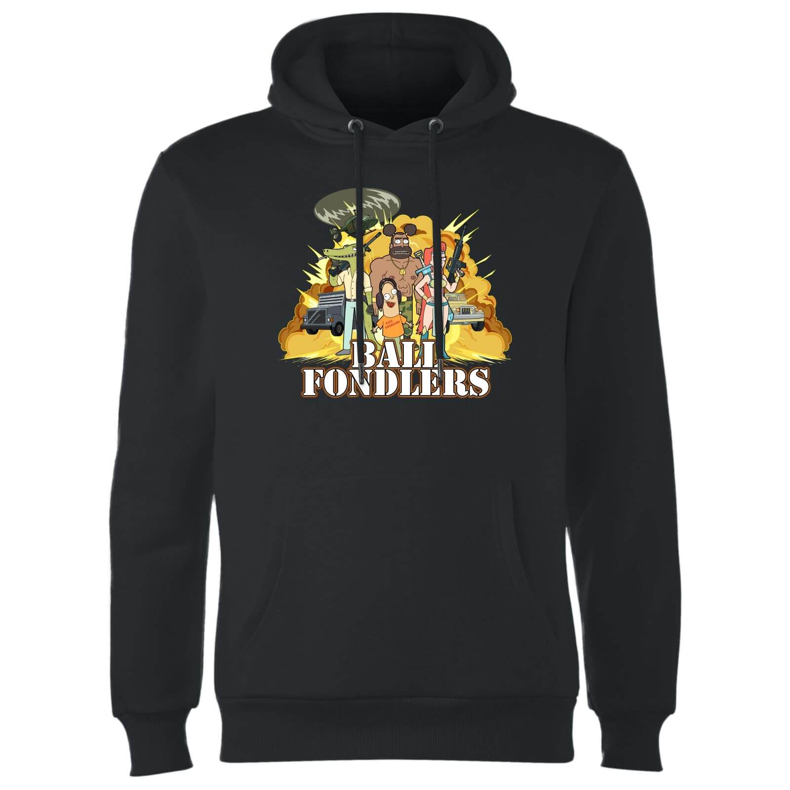 Rick and Morty Ball Fondlers Hoodie - Schwarz - S von Rick and Morty