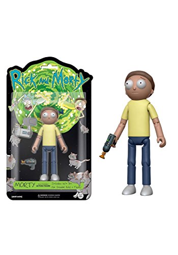 Funko Rick And Morty Morty 5-Inch Articulated Action Figure - Rick & Morty - Sammlerstück - Geschenkidee - Offizielle Handelswaren - Für Jungen, Mädchen, Kinder & Erwachsene - Movies Fans von Funko