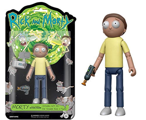 Funko Rick And Morty Morty 5-Inch Articulated Action Figure - Rick & Morty - Sammlerstück - Geschenkidee - Offizielle Handelswaren - Für Jungen, Mädchen, Kinder & Erwachsene - Movies Fans von Funko