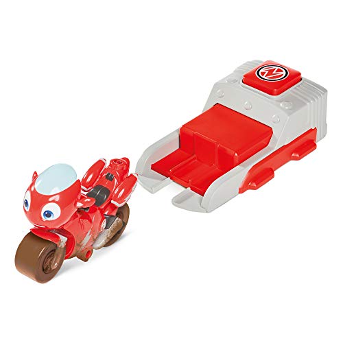 Launch & Go Ricky, das Spielzeugmotorrad mit exklusiver Spielfigur und Highspeed-Antrieb sorgt für Speed & Action! Ricky Zoom liefert perfekte Abenteuer für Kinder im Vorschulalter und Fans der Serie! von Ricky Zoom
