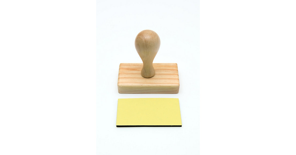Holzstempelgriff, rechteckig Holzstempelgriff, rechteckig von Rico Design