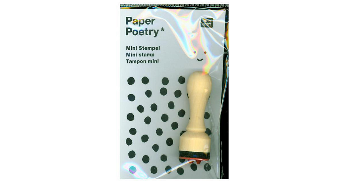 Mini Stempel, Happy Mini Stempel, Happy von Rico Design