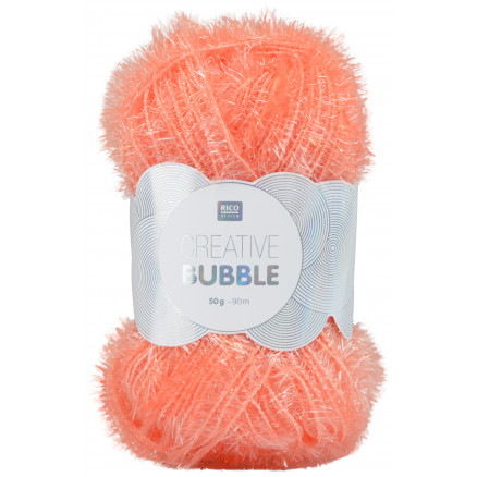 Rico Creative Bubble Garn Unicolor 005 Koralle von Rico Design
