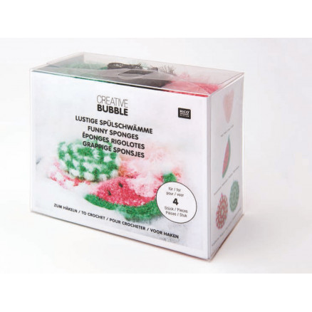 Rico Creative Bubble - Scheuerschwämme Häkelmuster 4 Stück. Rico Creative Bubble - Scheuerschwämme Häkelmuster 4 Stück. von Rico Design