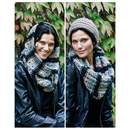 Rico Creative Glühwürmchen Rezept Strickmütze und Schal Mary von Rico Design