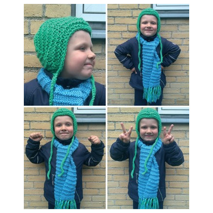 Rico Creative Glühwürmchen Anleitung Mütze und Schal für Kinder Rico Creative Glühwürmchen Anleitung Mütze und Schal für Kinder von Rico Design
