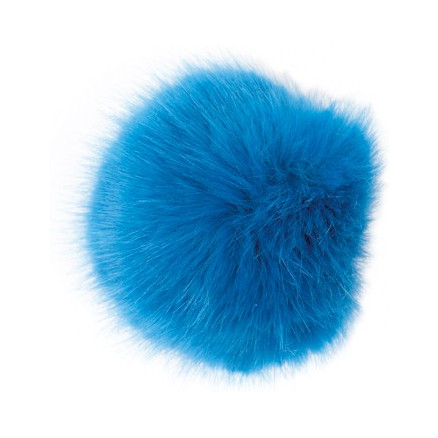 Rico Pompon Quaste Acryl Blau 10 cm von Rico Design