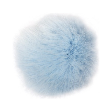 Rico Pompon Quaste Acryl Eisblau 10 cm von Rico Design