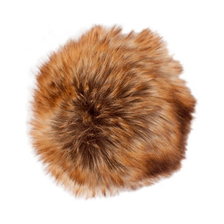 Rico Pompon Quaste Acryl Mix Braun 10 cm von Rico Design