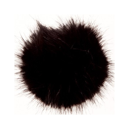 Rico Pompon Quaste Acryl Schwarz 10 cm von Rico Design
