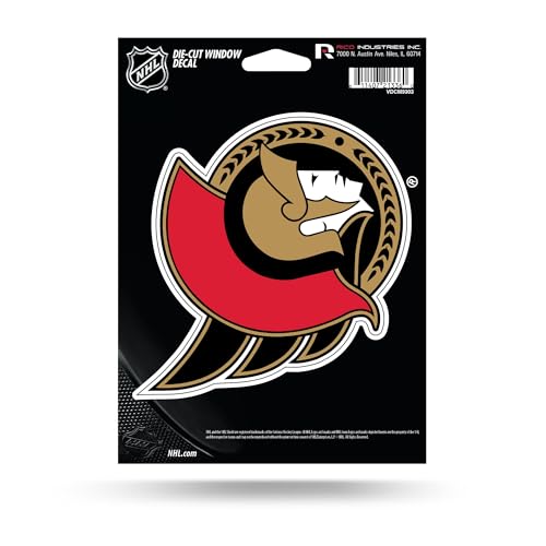 NHL Ottawa Senators gestanzter Vinyl-Aufkleber NHL Ottawa Senators gestanzter Vinyl-Aufkleber von Rico Industries