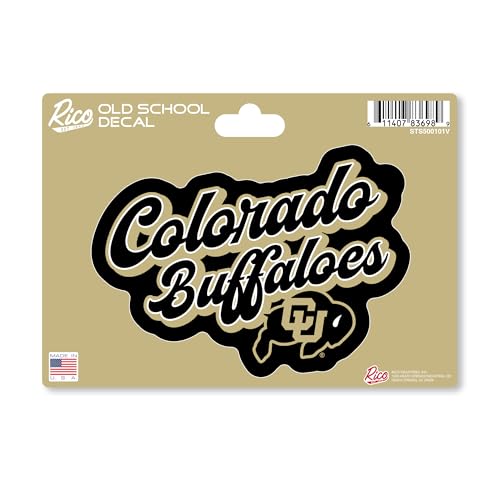 Rico Industries NCAA Colorado Buffaloes Vintage Look 10,2 x 15,2 cm Aufkleber Rico Industries NCAA Colorado Buffaloes Vintage Look 10,2 x 15,2 cm Aufkleber von Rico Industries