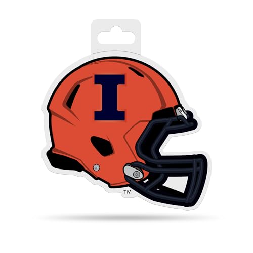 Rico Industries NCAA Illinois Fighting Illini Helm-Aufkleber, 12,1 x 12,7 cm Rico Industries NCAA Illinois Fighting Illini Helm-Aufkleber, 12,1 x 12,7 cm von Rico Industries