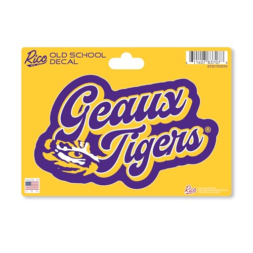 Rico Industries NCAA LSU Tigers Vintage Look 10,2 x 15,2 cm Aufkleber Rico Industries NCAA LSU Tigers Vintage Look 10,2 x 15,2 cm Aufkleber von Rico Industries