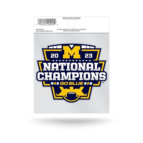 Rico Industries NCAA Michigan Wolverines 2024 CFP National Champions Klein, statische Haftung Rico Industries NCAA Michigan Wolverines 2024 CFP National Champions Klein, statische Haftung von Rico Industries