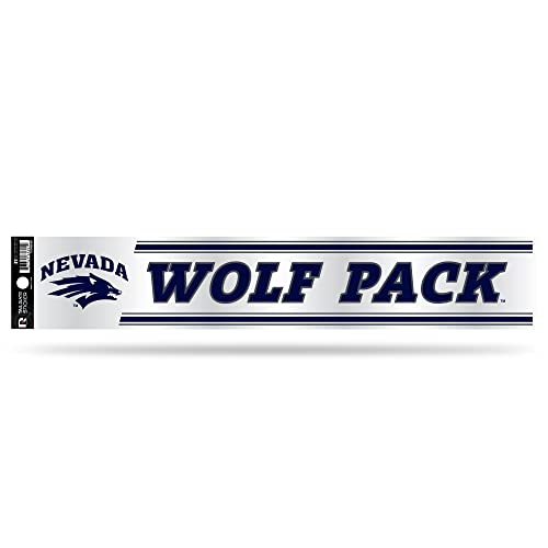 Rico Industries NCAA Nevada Wolf Pack Heckklappenaufkleber, 7,6 x 43,2 cm von Rico Industries