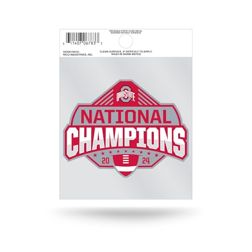 Rico Industries NCAA Ohio State Buckeyes 2025 National College Football Champions Klein, statische Haftung Rico Industries NCAA Ohio State Buckeyes 2025 National College Football Champions Klein, statische Haftung von Rico Industries
