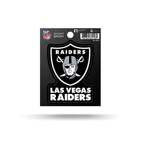 Rico Industries NFL Las Vegas Raiders Die Cut Team Logo Short Sport Aufkleber, 12,7 x 17,8 cm Rico Industries NFL Las Vegas Raiders Die Cut Team Logo Short Sport Aufkleber, 12,7 x 17,8 cm von Rico Industries