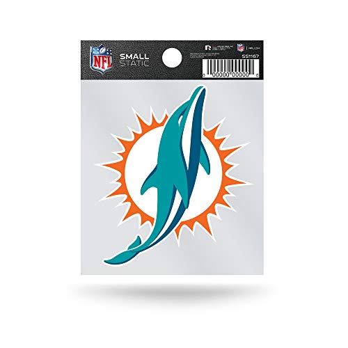 Rico Industries NFL Miami Dolphins Klein, statischer Aufkleber, Blaugrün, 4 Rico Industries NFL Miami Dolphins Klein, statischer Aufkleber, Blaugrün, 4 von Rico Industries