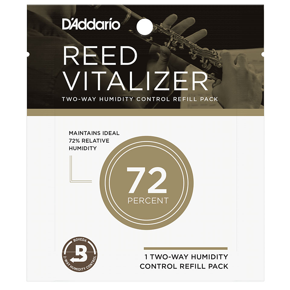 D'Addario Reed Vitalizer 72 Refill Pack Blattetui D'Addario Reed Vitalizer 72 Refill Pack Blattetui von Daddario