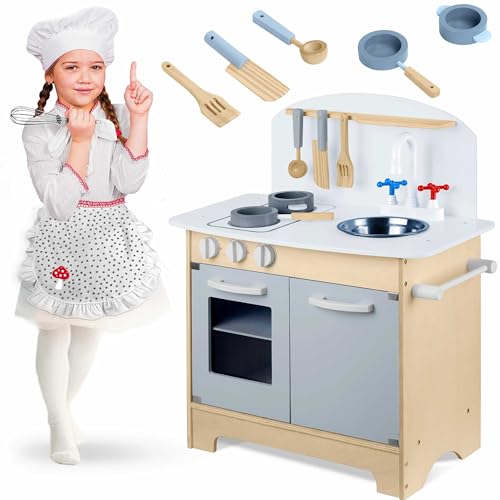 Ricokids Interaktive Küche für Kinder - Küche Kompakt - Kinder Spielküche mit viel Zubehör - Spielzeug für Kinder - Spielzeug für die Entwicklung von Kindern - 48,5 x 28 x 70 cm Ricokids Interaktive Küche für Kinder - Küche Kompakt - Kinder Spielküche mit viel Zubehör - Spielzeug für Kinder - Spielzeug für die Entwicklung von Kindern - 48,5 x 28 x 70 cm von Ricokids