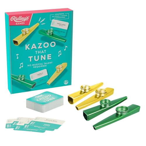 Ridley's Games RID430 Kazoo That Tune Spiel, Mehrfarbig von Ridley's Games