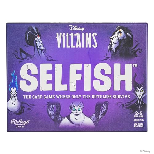 Ridley's DSY004 Strategiespiel Selfish Disney Villains, A5, Mehrfarbig Ridley's DSY004 Strategiespiel Selfish Disney Villains, A5, Mehrfarbig von Ridley's