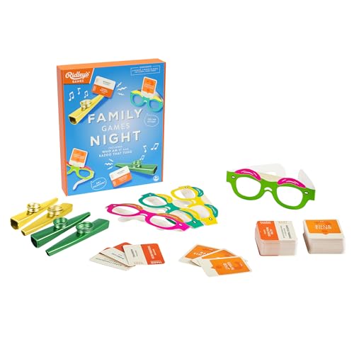 Ridley's Family Games Night, Includes 2 Games - Kazoo That Tune and Who Am I? - Party-/Gruppenspiele Ideal für Kinder ab 8 Jahren - Inklusive allem benötigten Zubehör und Anleitung - Tolle von Ridley's