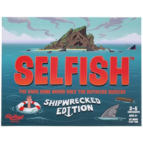 Ridley's Games GME111 Selfish Shipwrecked Edition Strategiespiel, Mehrfarbig, Einheitsgröße von Ridley's