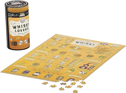 Ridley's JIG042 Whisky Lovers Jigsaw Puzzle, gelb von Ridley's