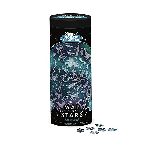 Ridley's JIG057 Map of The Stars Jigsaw Puzzle, Multicoloured, 1000 Pieces von Ridley's