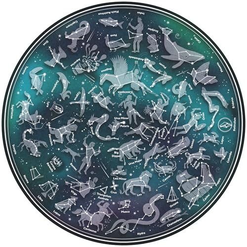 Ridley's JIG057 Map of The Stars Jigsaw Puzzle, Multicoloured, 1000 Pieces von Ridley's